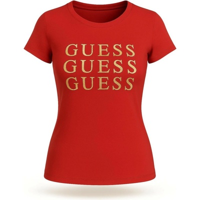 Guess USA Diana Repeat Logo červené