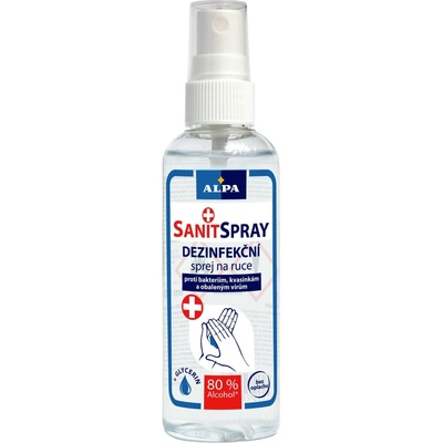 SanitSpray antimikrobiální na ruce 100 ml