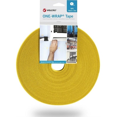 VELCRO® VELCRO - One Wrap Band 25m 10mm Gelb VEL-OW64104 pásik so suchým zipsom žltá 1 ks