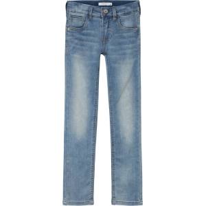 Name it Детски дънки Name it Kid's Ttheo XSlim Jeans - Light Blue Denim - размер 104 (EU) (701-4713-0113)