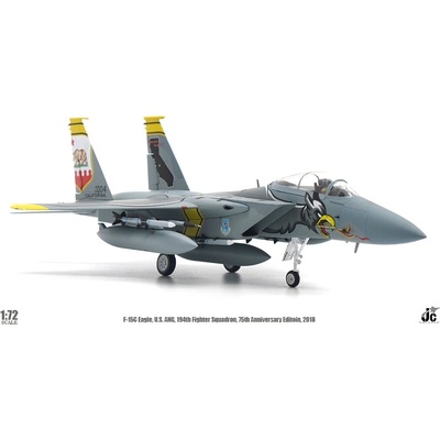 JC Wings F-15C Eagle USAF 144th FW 194th FS CA ANG Griffins #84-0004 Fresno ANGB CA Squadron 75th Anniversary 2018 1:72