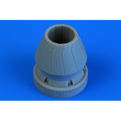 AIRES 1/72 Mitsubishi F-2A/B exhaust nozzle - closed - for HASEGAWA