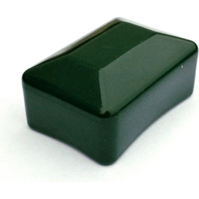Čepička PVC 60x40 mm - zelená