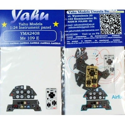 Airfix Yahu Models Me-109 E recommended for 1:24