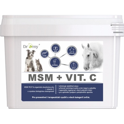 Dromy MSM + vitamin C 5 kg