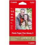 Canon Фото хартия Plus Glossy PP-201, 265 g/m2, 10 х 15 cm, 100 листа (1515100027)