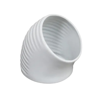 Gural Porselen - Nevada Купа наклонена с релеф 14cm. 650ml. (NVD 14 SO) (0180269)