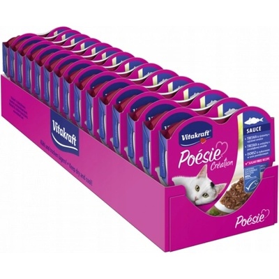 Vitakraft cat Poésie Creation treska cestovín 15 x 85 g