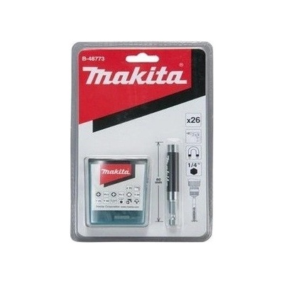 Makita sada bitů 26 ks s nástavcem 80 mm B-48773