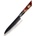 HARAHU Дамаски кухненски нож AR-37337 - Santoku / Червен KP37337