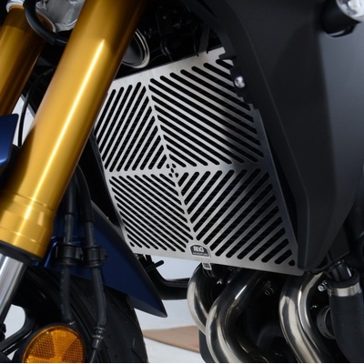 Kryt chladiče R&G Racing pro Yamaha MT-09, Tracer / GT, Chorm