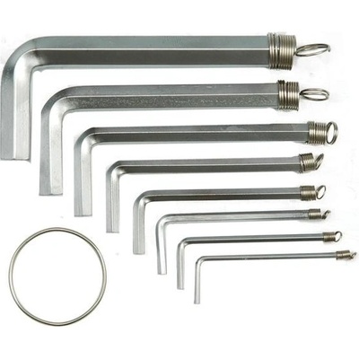 Imbusové klíče 8 ks CrV 2 - 10 mm