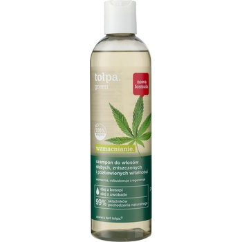 Tołpa Green Strengthening šampón pre oslabené a poškodené vlasy 300 ml