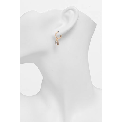 Lauren Ralph Lauren обици дамски от метал с циркон (14G01417)