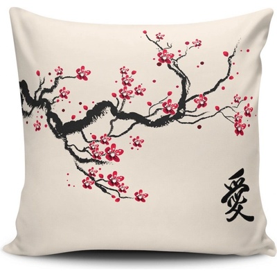 Hanah Home vankúš WARMTH krémový 43x43