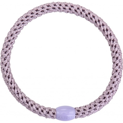KKNEKKI Gumička do vlasů Kknekki Slim Pearl Lavendel, fialová barva, textil – Zbozi.Blesk.cz