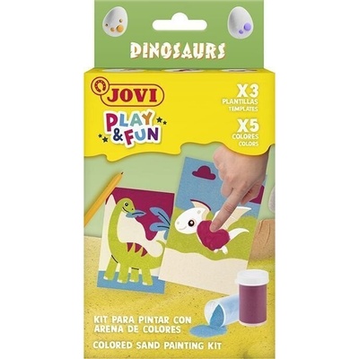 Jovi 2106S01 PLAY & FUN Пясъкоструйни изображения Динозаври (2106S01)