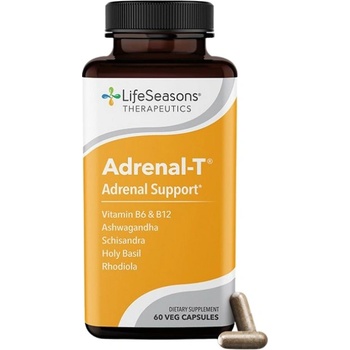 LifeSeasons Adrenal-T | with Holy Basil, Rhodiola & Ashwagandha [60 капсули]