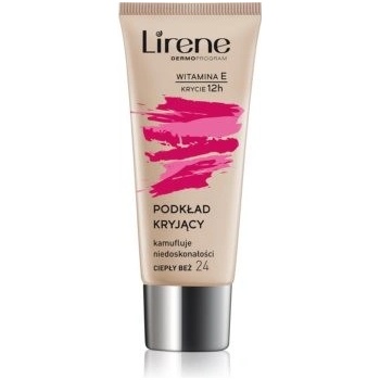 Lirene Vitamin E krycí fluidní make-up 24 Beige 30 ml