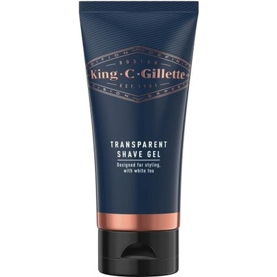 Gillette King C. Transparent Shave Gel прозрачен гел за бръснене 150 ml за мъже