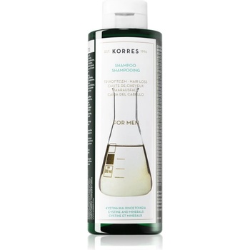 KORRES Cystine & Minerals шампоан против косопад за мъже 250ml