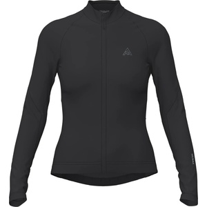 7mesh Фланелка с дълъг ръкав за колоездене 7mesh Women's Atlas Jersey L/S Cycling jersey - Black (156-3120-0113)