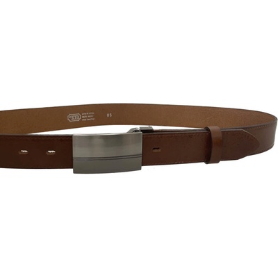Penny Belts pánský kožený opasek 35-020-1PS-48 hnědý