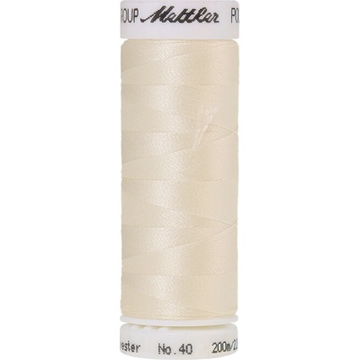 Nitě POLY SHEEN vyšívací 200m art. 3406 polyester AMANN Mettler - více barev Barva: 0101 Eggshell