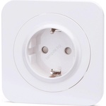 Aigostar - SCHUKO домашна розетка с рамка, 250V, бяла (AI2919)