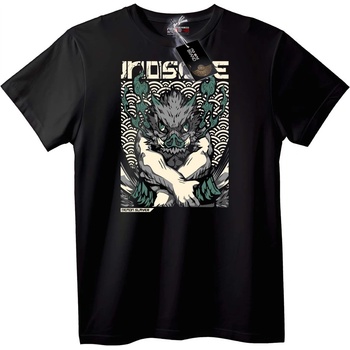 NOONEBRAND Тениска Demon Slayer Присъда - L, Black