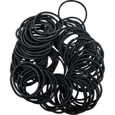 Eco & Hygiene Thin black hair tie 100 ks