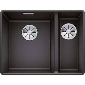 BLANCO Subline 340/160 - Мивка от Silgranit, 55x43 см, мивка отляво, антрацит 523568 (523568) Мивка за вграждане