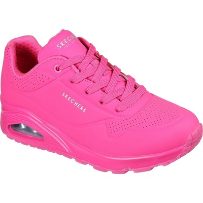 Skechers Дамски маратонки Skechers UNO Stand On Air Trainers Womens - Hot Pink
