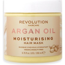 Revolution Haircare Moisturising Argan Oil maska na vlasy 200 ml
