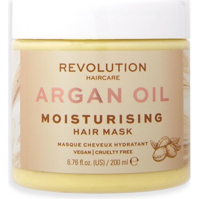 Revolution Haircare Moisturising Argan Oil maska na vlasy 200 ml