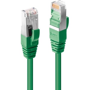 Lindy Пач кабел LINDY 47676, S/FTP, Cat. 6A, 0.5m, зелен (47676)