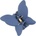 HARAHU Щипка за коса me-30223 - Синя kp30223