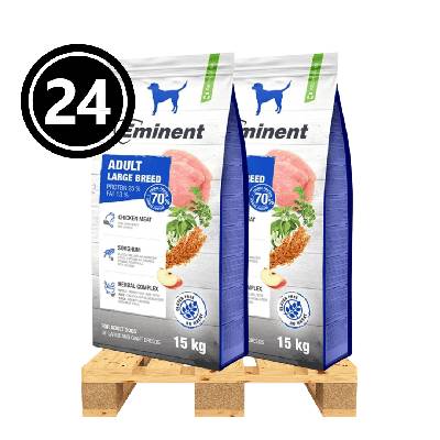 Eminent Dog Adult Large Breed NEW 24 x 15 kg