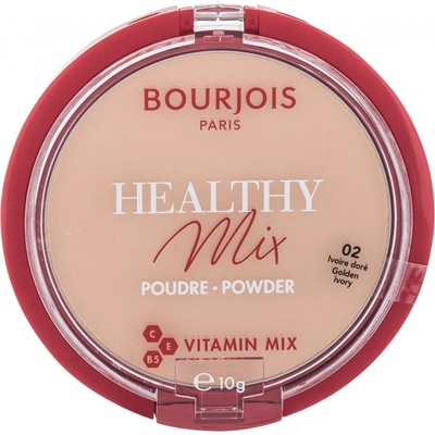 Bourjois Healthy Mix Powder Rozjasňující matující pudr 02 Golden Ivory 10 g