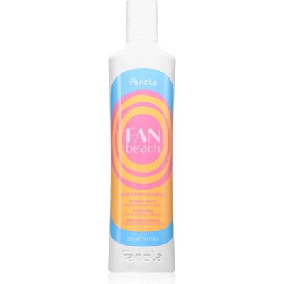 Fanola FAN Beach Hair & Body Shampoo хидратиращ шампоан за тяло и коса 350ml