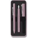 Súprava Faber Castell Grip Edition 2011 a guľôčkové pero ružová