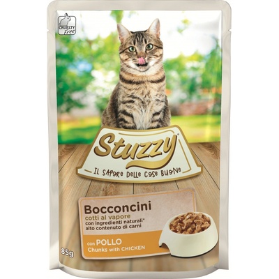 Stuzzy Cat Adult kousky kuřecího 85 g