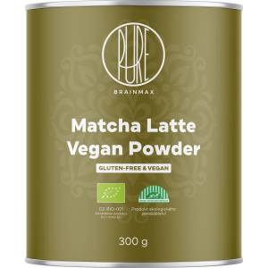 BrainMax Pure® Matcha Latte Vegan, БИО, 300 гр