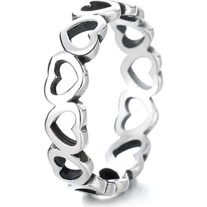 Silenti Jewelry Сребърен пръстен "Споделена Любов" - 9 - 59.5мм (19.1мм диам. )