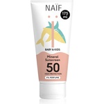 Naïf Baby & Kids Mineral Sunscreen SPF 50 0 % Perfume детски защитен крем 175ml