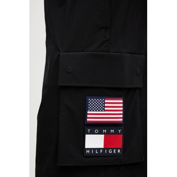 Tommy Hilfiger Къс панталон Tommy Hilfiger x SAIL GP мъжки в черно MW0MW41414 (MW0MW41414)