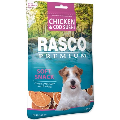 Rasco Premium sushi z tresky a kuraťa 80 g