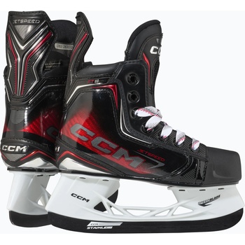 CCM Детски хокейни кънки CCM JetSpeed FT8 Pro YT REGULAR black