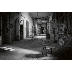 DIMEX ART Флизелинов фототапет психиатрична болница ii. 375 x 250 см