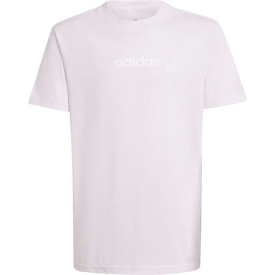 adidas LINEAR Dětské tričko růžová